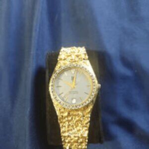 PB diamond quartz watch